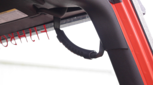 Jeep Wrangler Unlimited Grab Handles - A-Pillar & Sound Bar - Fishbone Offroad - Molded Rubber - Black - `07-`18